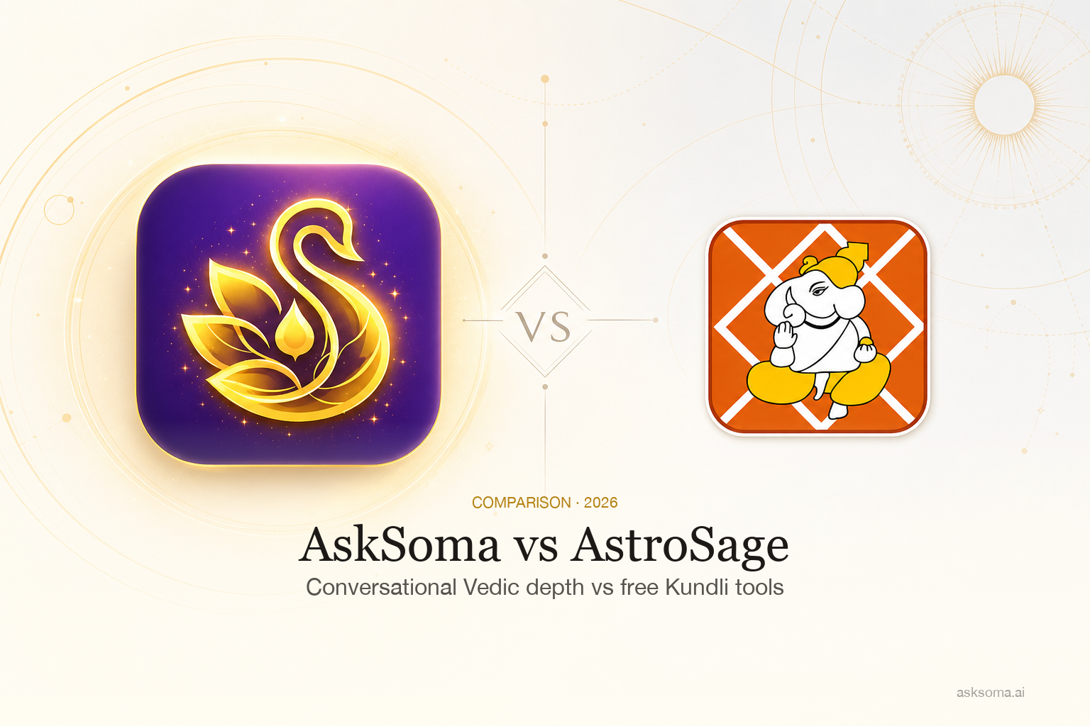 AskSoma vs AstroSage
