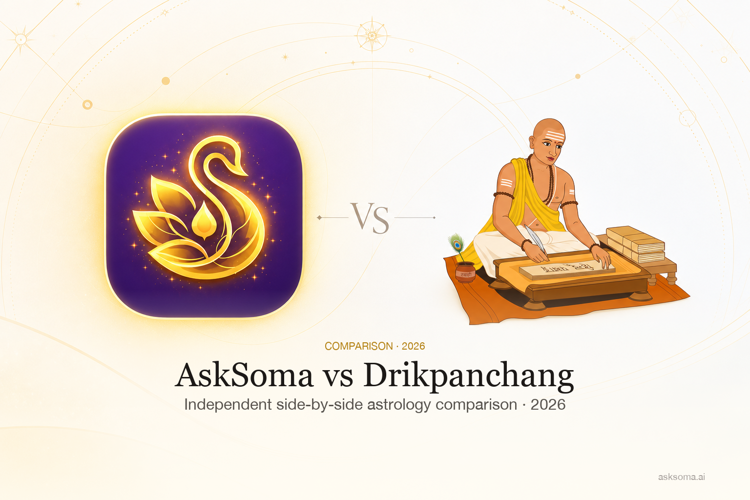 AskSoma vs Drikpanchang