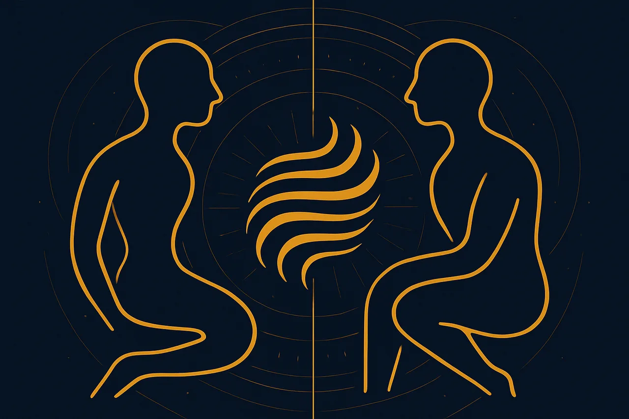 Symbolic illustration for the Mithuna (Gemini) Moon sign